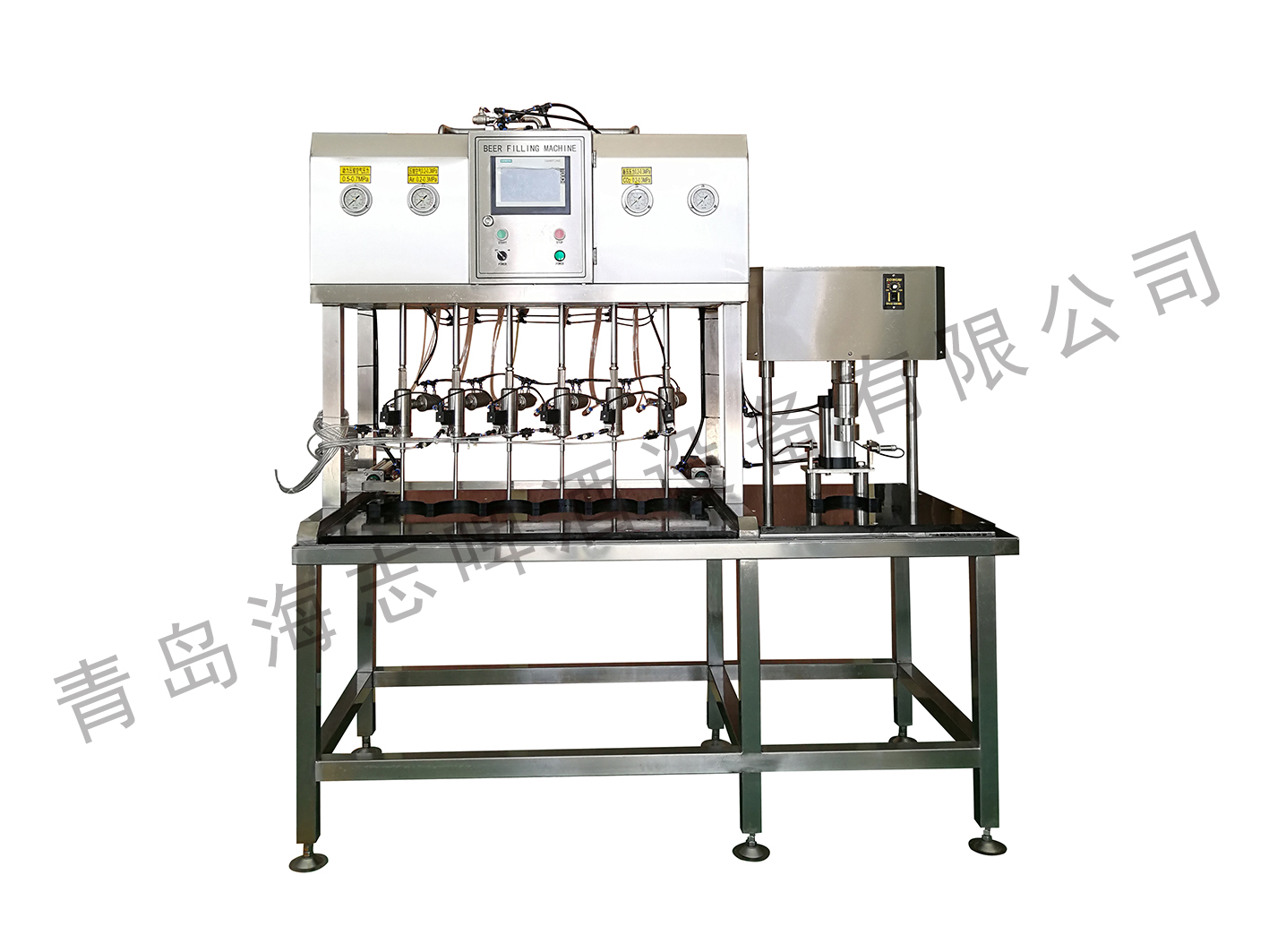 塑料瓶（壶）灌装旋盖一体机